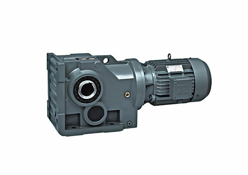 直交軸減速機K減速機斜齒輪，K67減速機(圖)